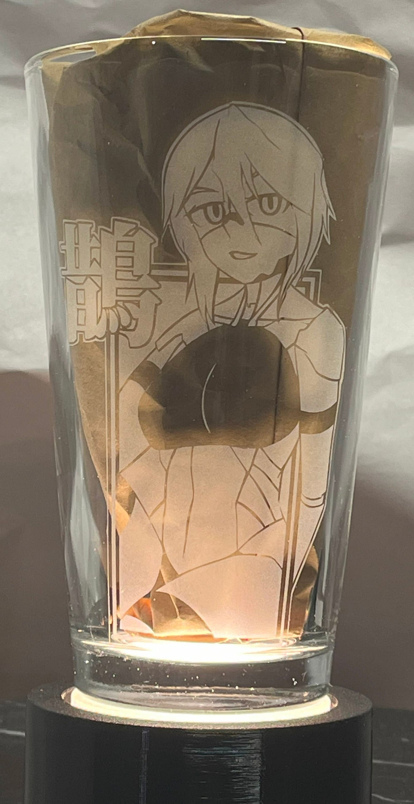 Signalis - Elster | Etched Pint Glass