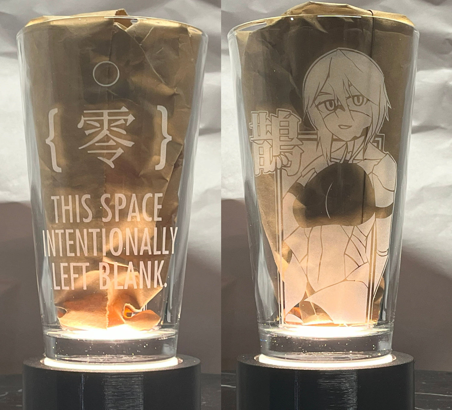 Signalis - Elster | Etched Pint Glass
