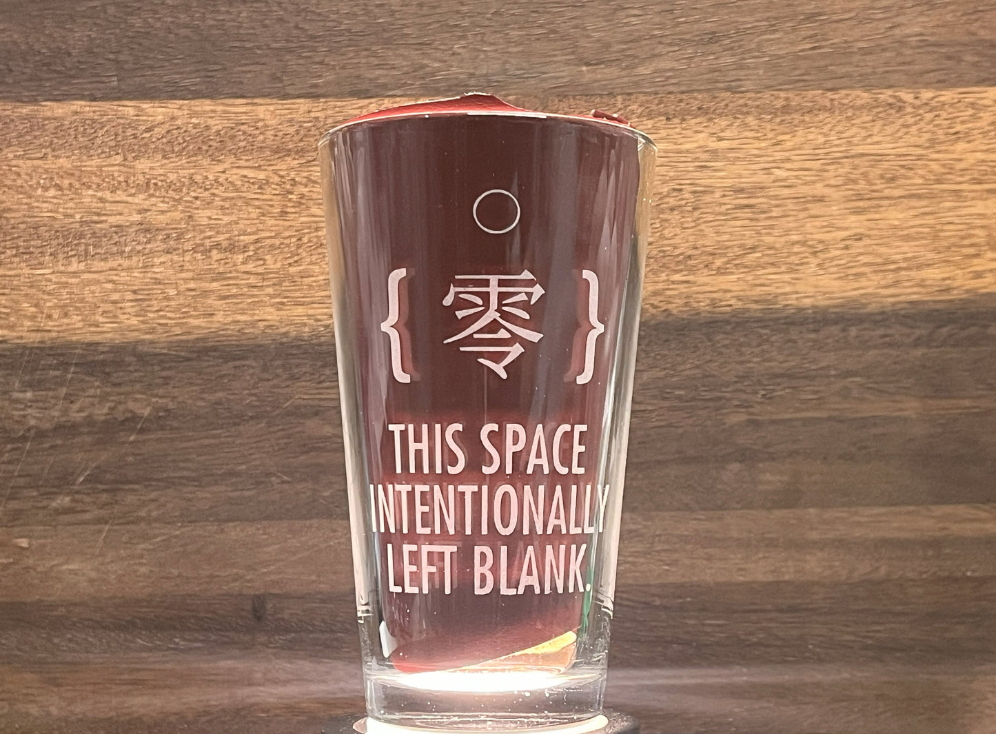 Signalis - Kolibri | Etched Pint Glass