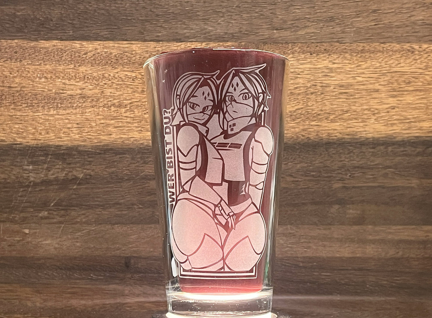 Signalis - Kolibri | Etched Pint Glass