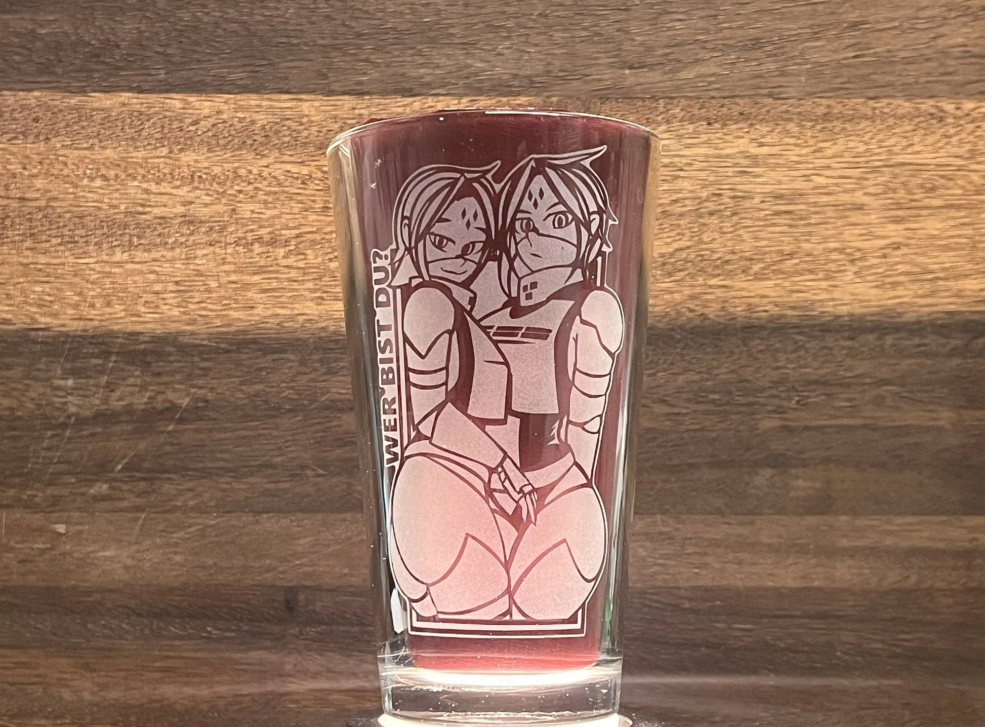 Signalis - Kolibri | Etched Pint Glass