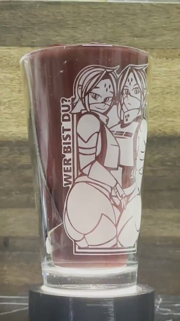 Signalis - Kolibri | Etched Pint Glass
