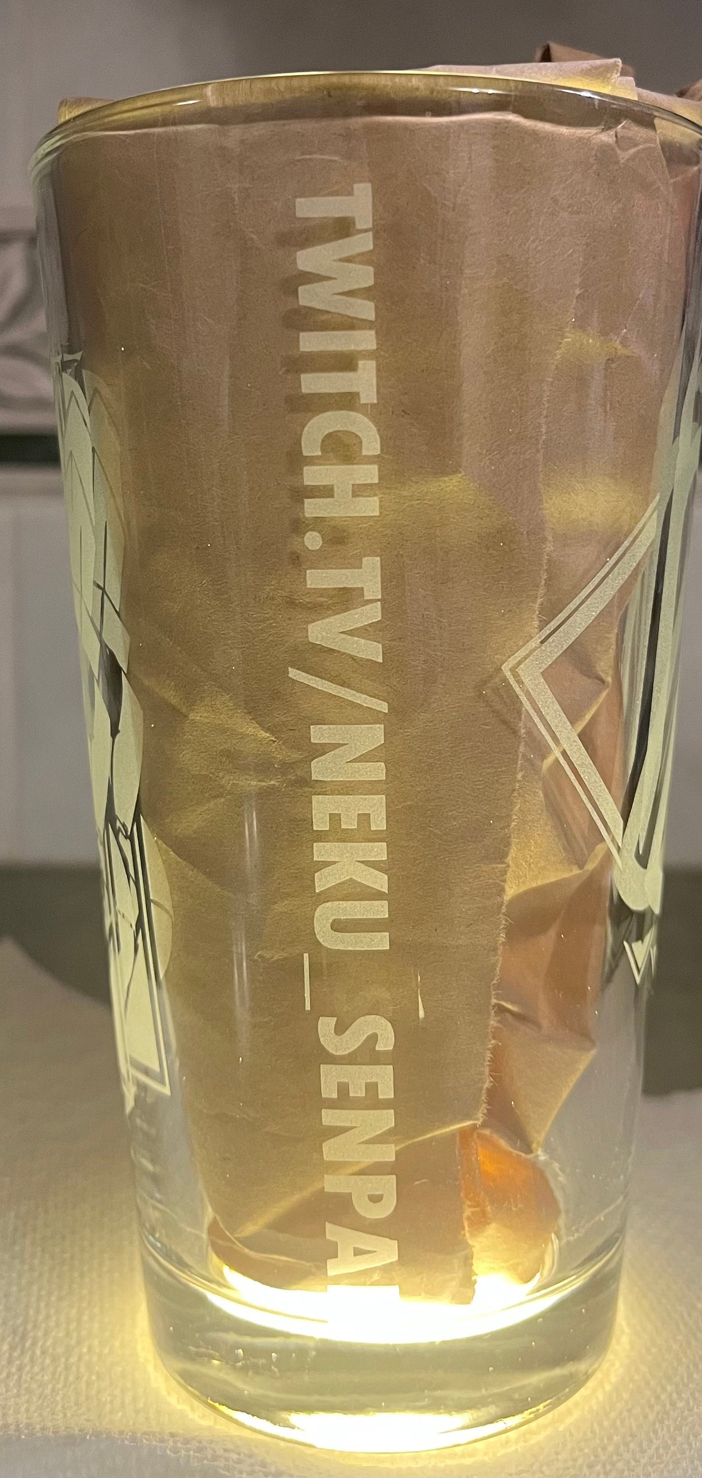 Artvein x Neku_Senpaii | Etched Pint Glass
