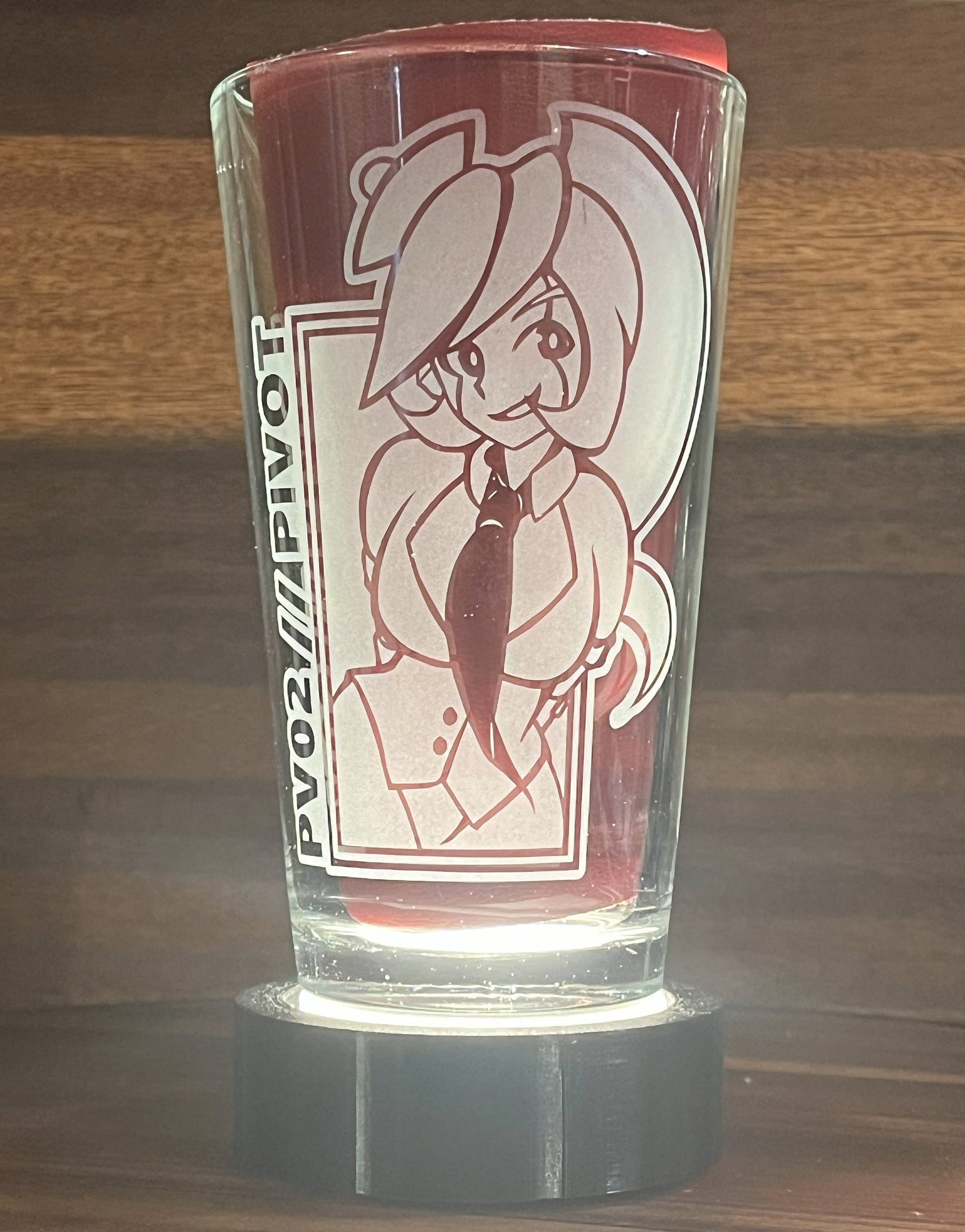 Zedrin - Pivot | Etched Pint Glass