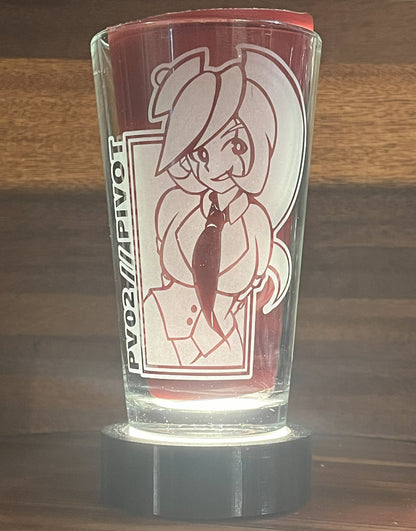 Zedrin - Pivot | Etched Pint Glass