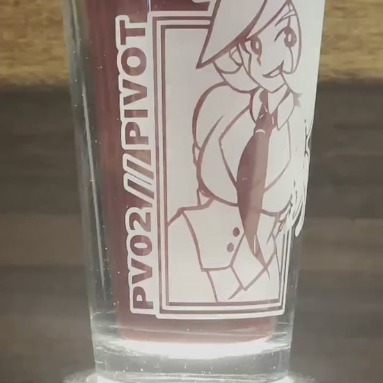 Zedrin - Pivot | Etched Pint Glass