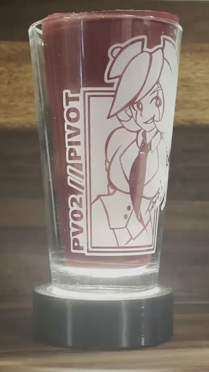 Zedrin - Pivot | Etched Pint Glass