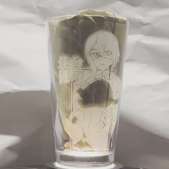 Signalis - Elster | Etched Pint Glass