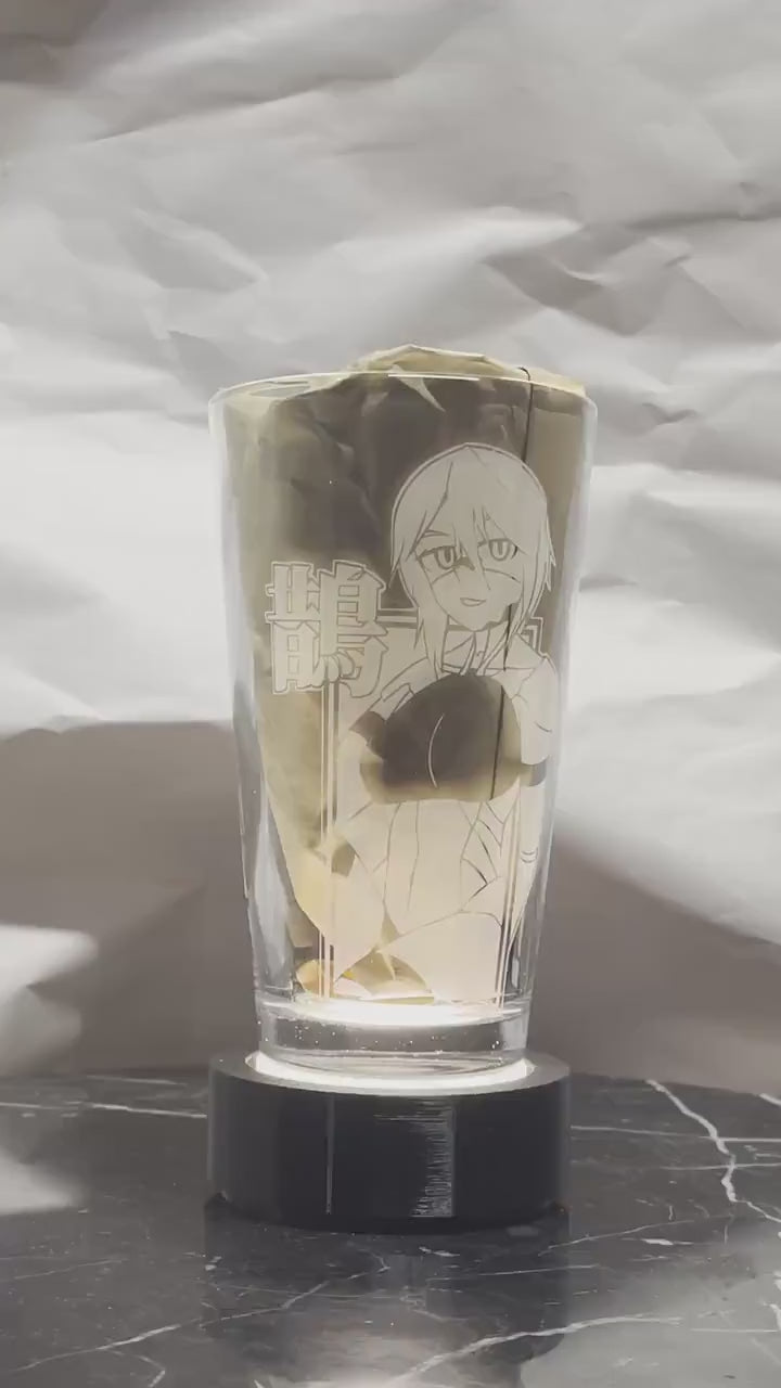 Signalis - Elster | Etched Pint Glass