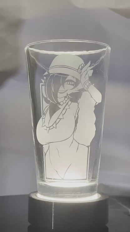 Gardevoir | Etched Pint Glass