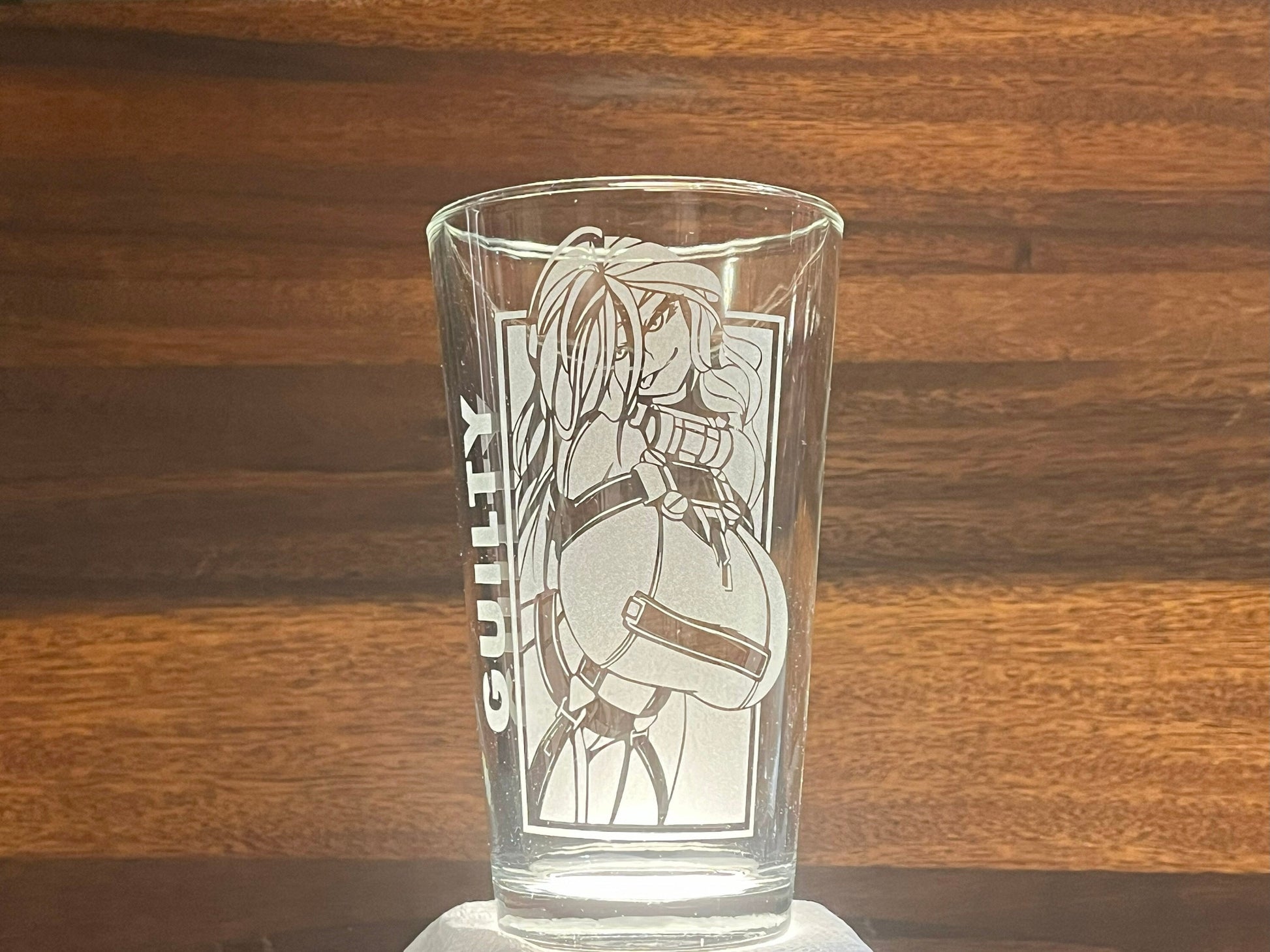 Nikke: Goddess of Victory - Guilty | Etched Pint Glass