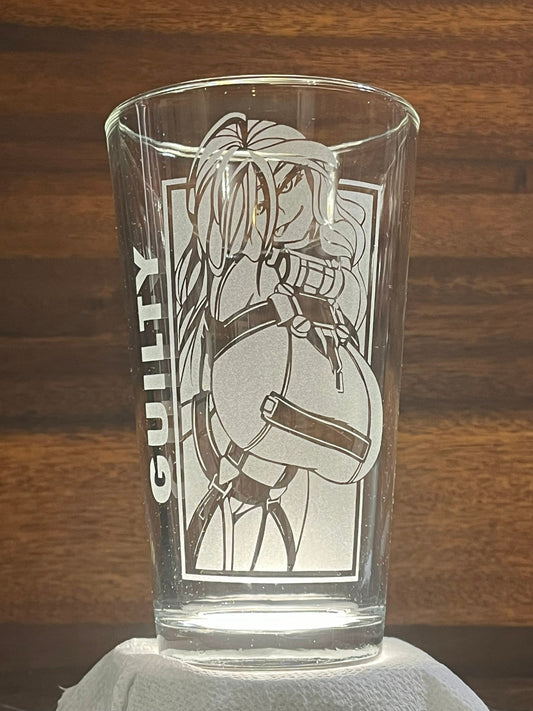 Nikke: Goddess of Victory - Guilty | Etched Pint Glass