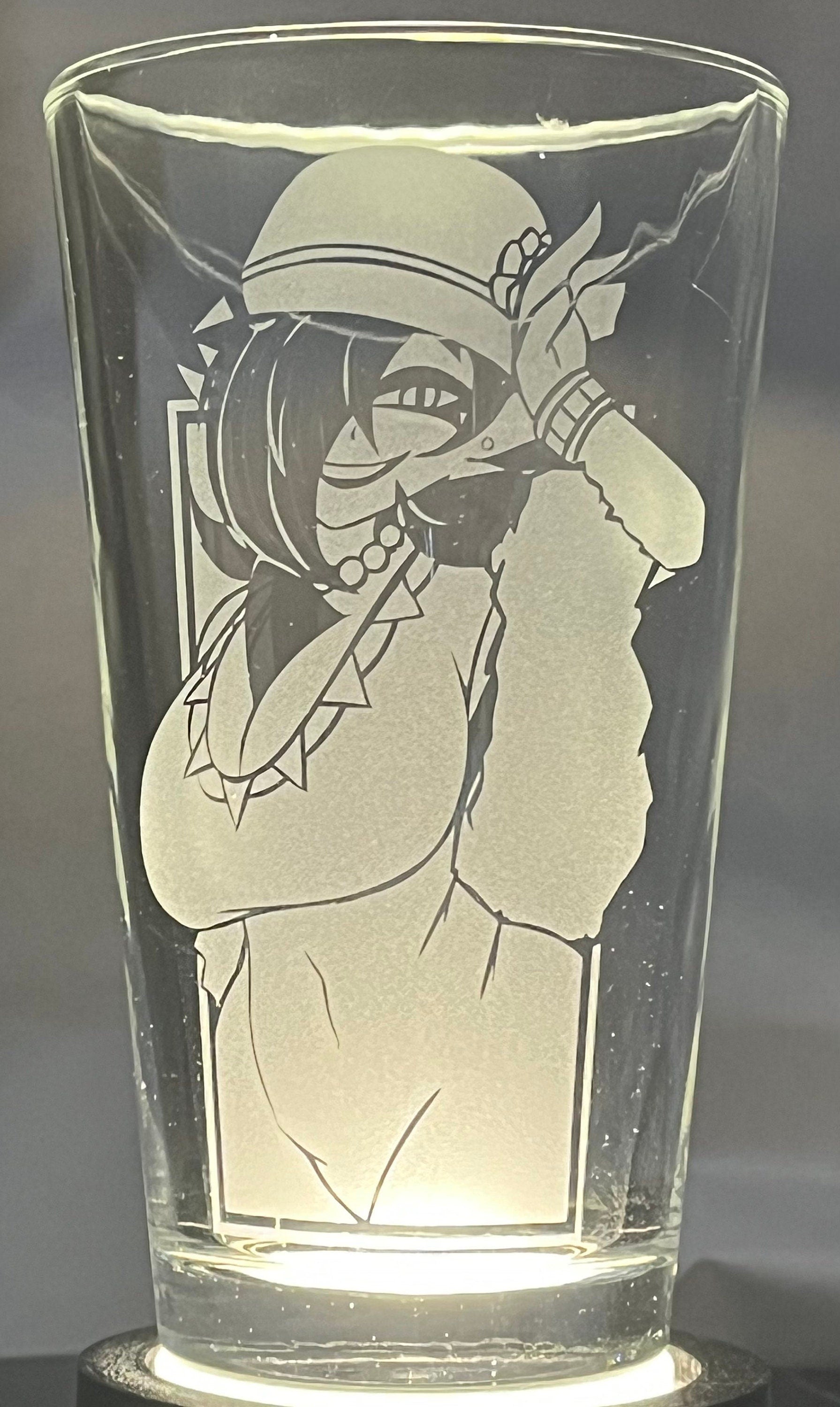 Gardevoir | Etched Pint Glass